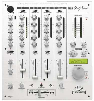 MPX-480 professioneller DJ-Mixer